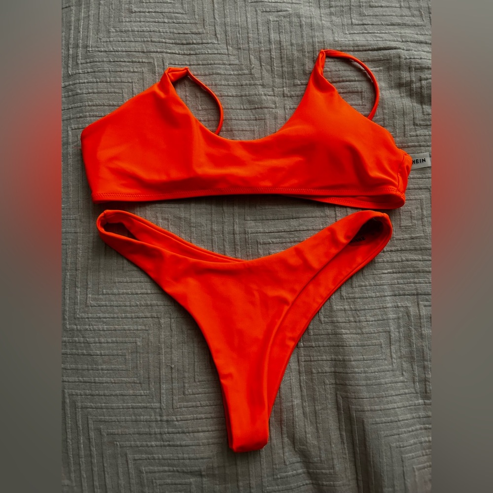 Orange bikini